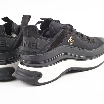 Chanel Black Sneakers Size 37.5 - photo 9