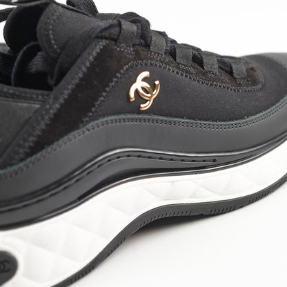 Chanel Black Sneakers Size 37.5 - photo 8