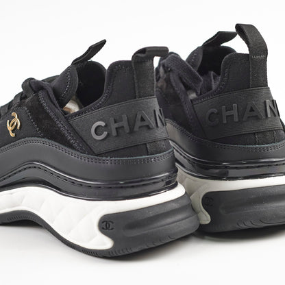 Chanel Black Sneakers Size 37.5 - photo 7
