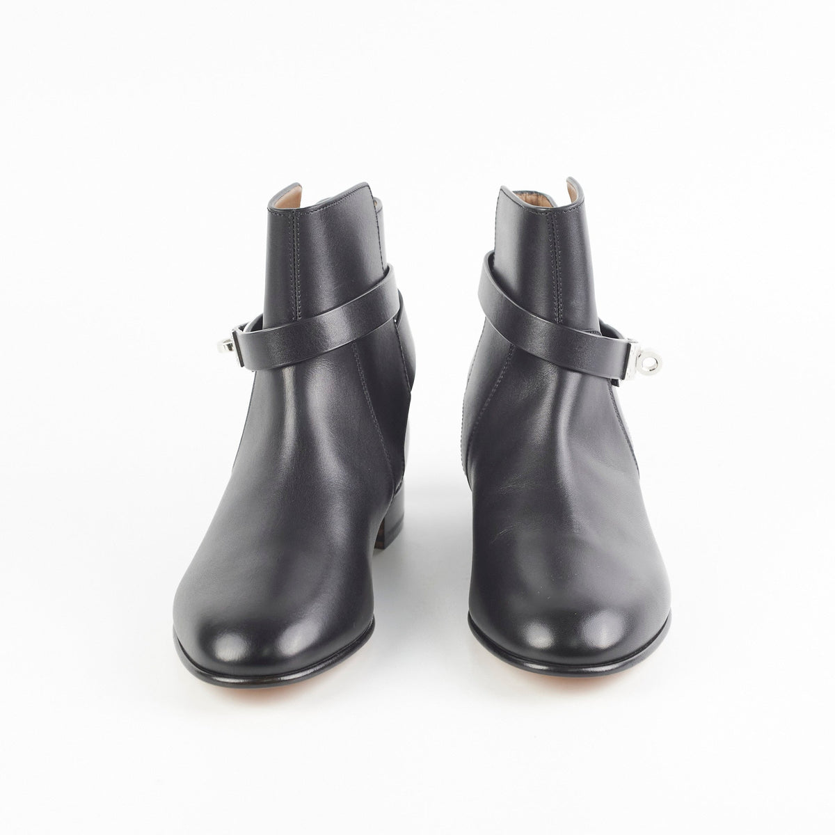 Hermes Kelly Size 35.5 Black Boots - photo 2