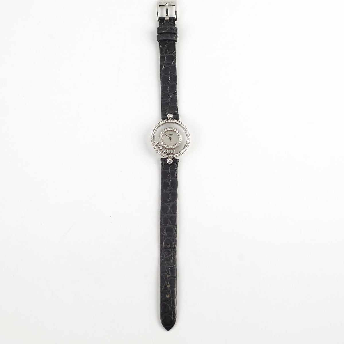 Chopard Happy Diamonds Watch Black Silver - photo 3