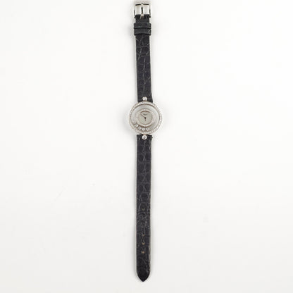 Chopard Happy Diamonds Watch Black Silver - photo 3