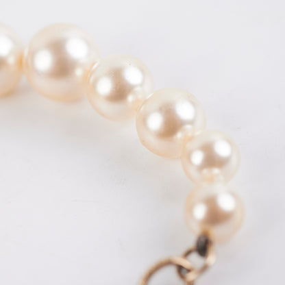 Chanel CC Logo Pearl Bracelet - photo 7