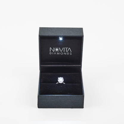 4.05 Labgrown Oval Diamond Ring - photo 2