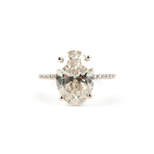 4.05 Labgrown Oval Diamond Ring - photo 1