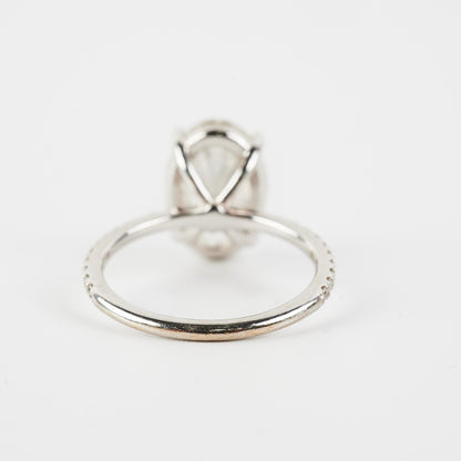 4.05 Labgrown Oval Diamond Ring - photo 8