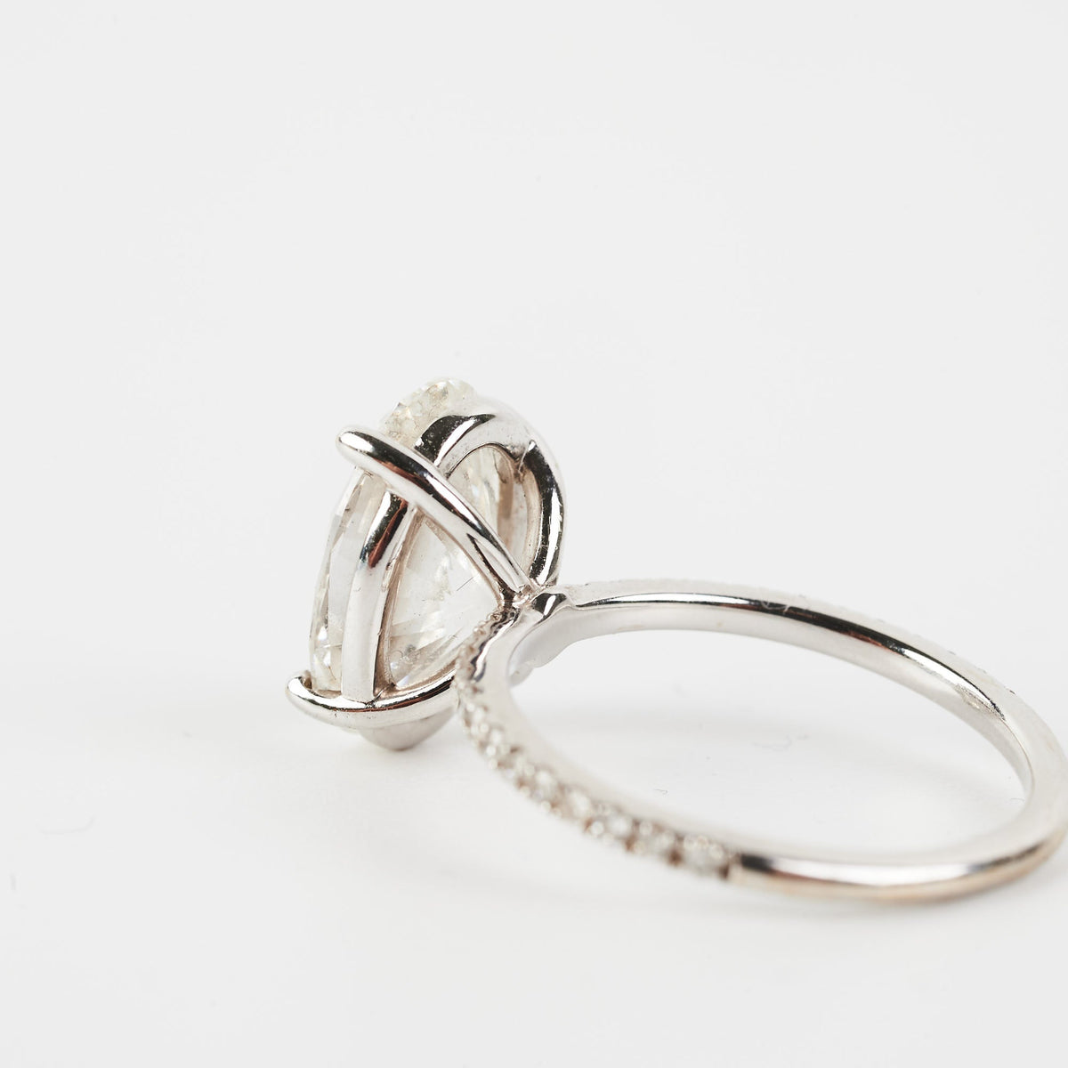 4.05 Labgrown Oval Diamond Ring - photo 7