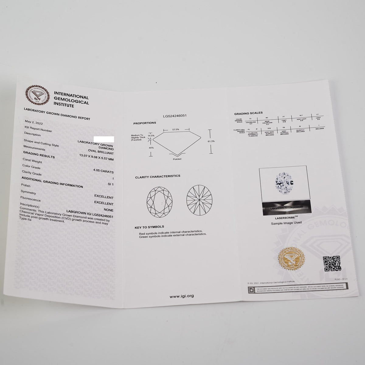 4.05 Labgrown Oval Diamond Ring - photo 11