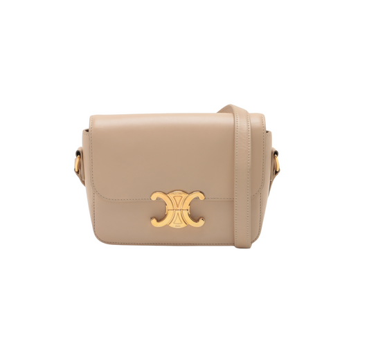 CELINE Triomphe Teen Leather Shoulder bag - photo 1
