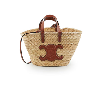 Celine Raffia Basket Bag - photo 1