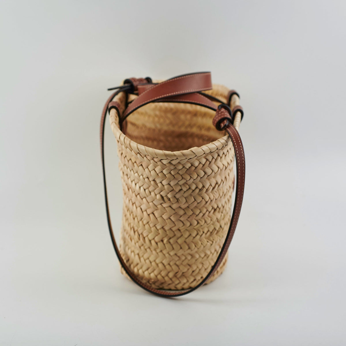 Celine Raffia Basket Bag - photo 3