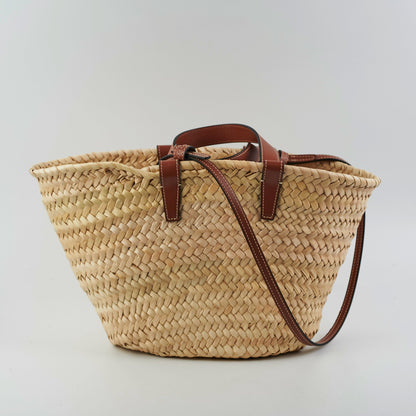Celine Raffia Basket Bag - photo 2