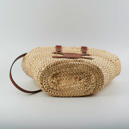 Celine Raffia Basket Bag - photo 4