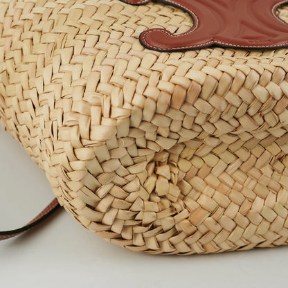 Celine Raffia Basket Bag - photo 7