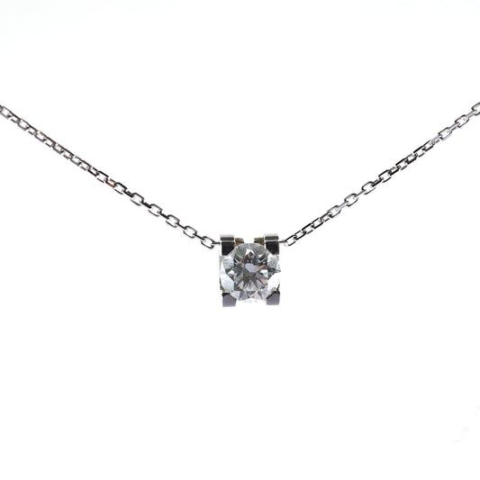 Cartier White Gold 0.59 Carat Diamond Necklace - photo 1