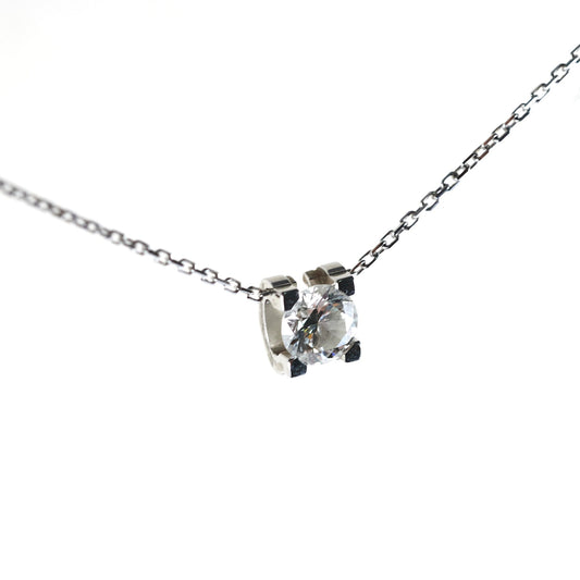 Cartier White Gold 0.59 Carat Diamond Necklace - photo 2