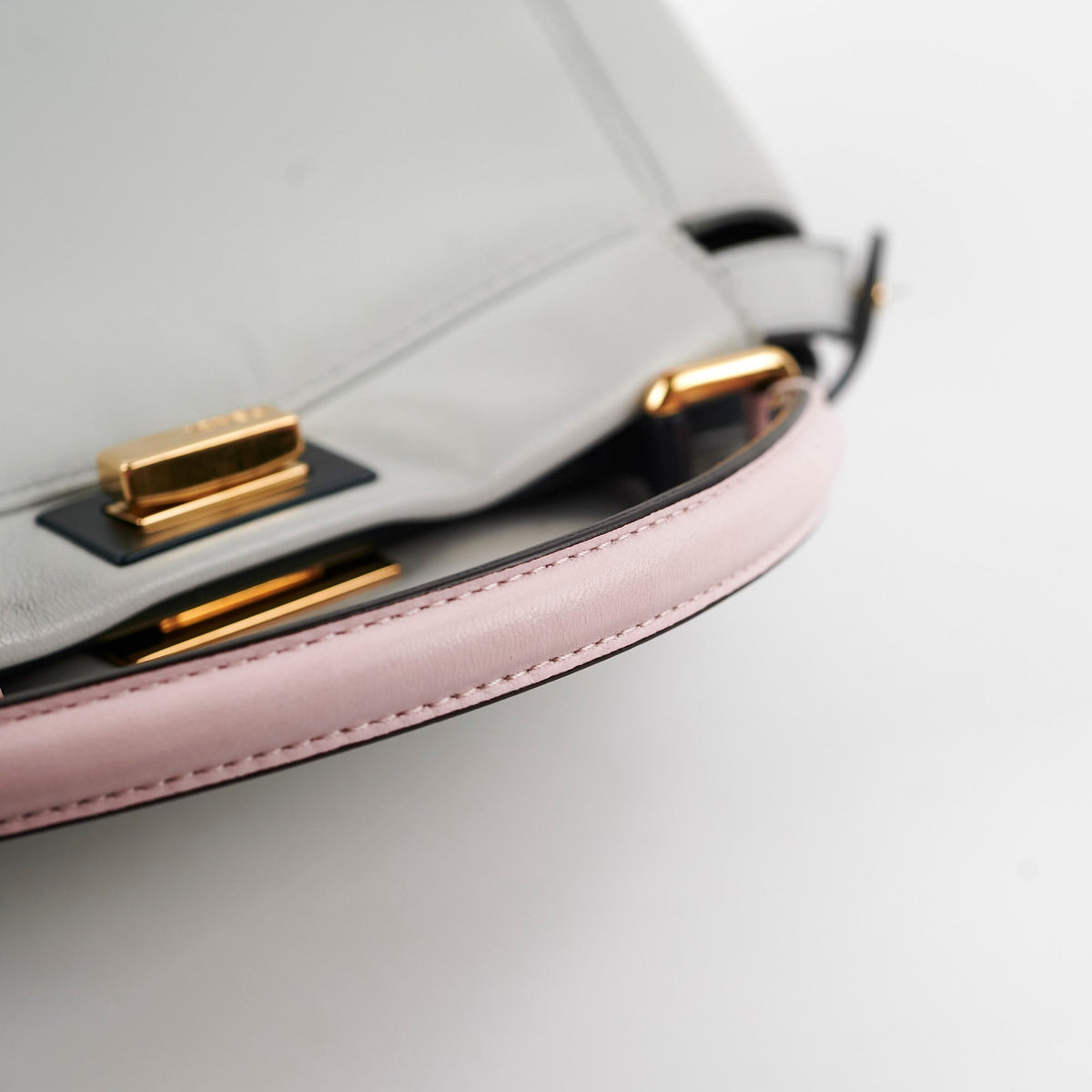 Fendi Peekaboo Small Blue/Pink - photo 8