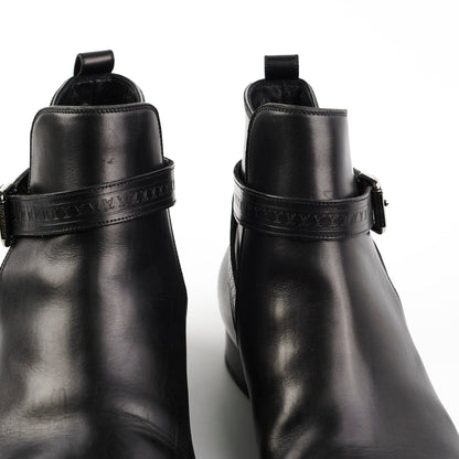 Louis Vuitton Mens Black Leather Boots Size 11 (Copy) - photo 18