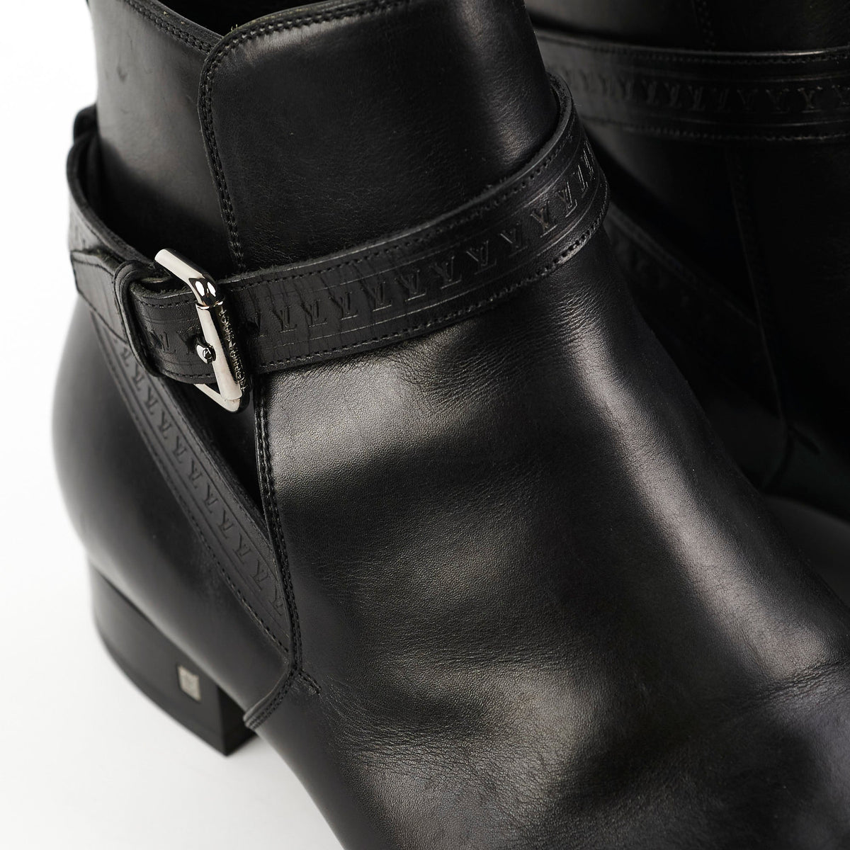 Louis Vuitton Mens Black Leather Boots Size 11 (Copy) - photo 16