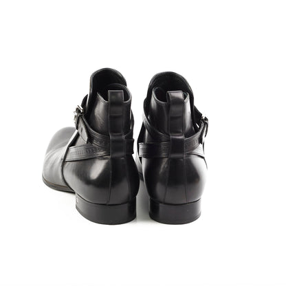 Louis Vuitton Mens Black Leather Boots Size 11 (Copy) - photo 3
