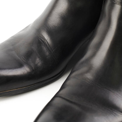 Louis Vuitton Mens Black Leather Boots Size 11 (Copy) - photo 13