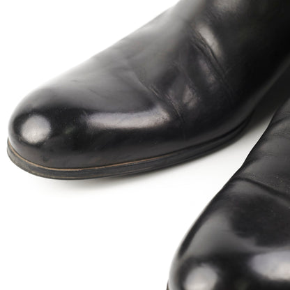 Louis Vuitton Mens Black Leather Boots Size 11 (Copy) - photo 12