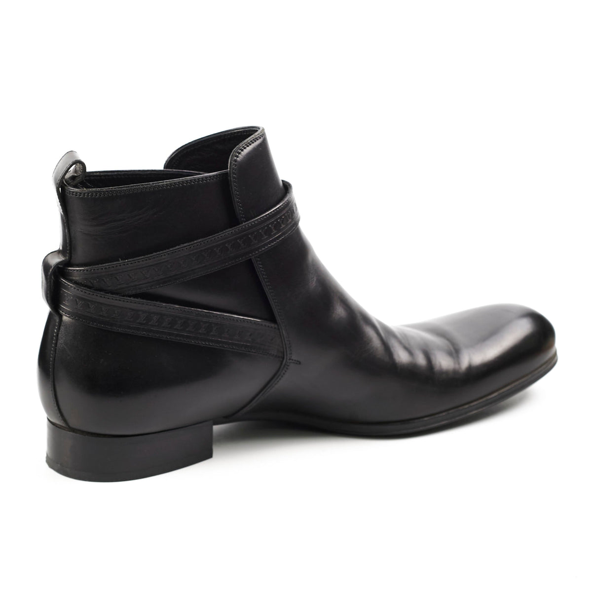 Louis Vuitton Mens Black Leather Boots Size 11 (Copy) - photo 11