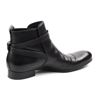 Louis Vuitton Mens Black Leather Boots Size 11 (Copy) - photo 11