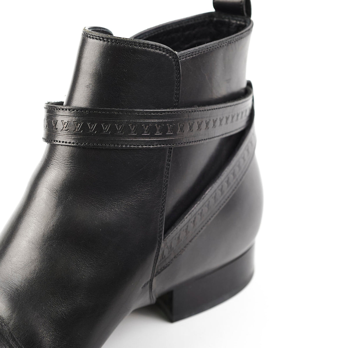 Louis Vuitton Mens Black Leather Boots Size 11 (Copy) - photo 10