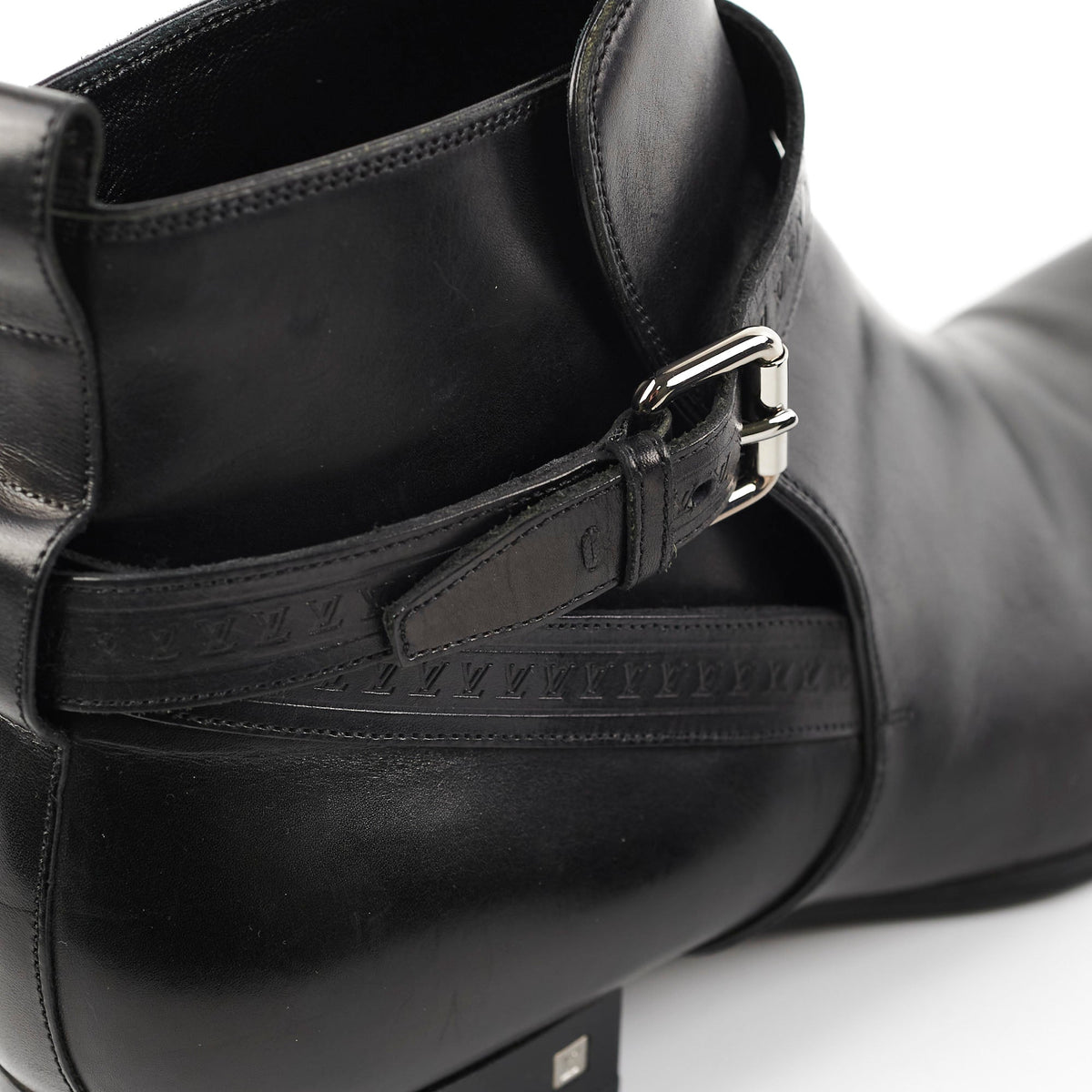 Louis Vuitton Mens Black Leather Boots Size 11 (Copy) - photo 9