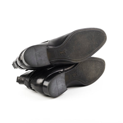 Louis Vuitton Mens Black Leather Boots Size 11 (Copy) - photo 7