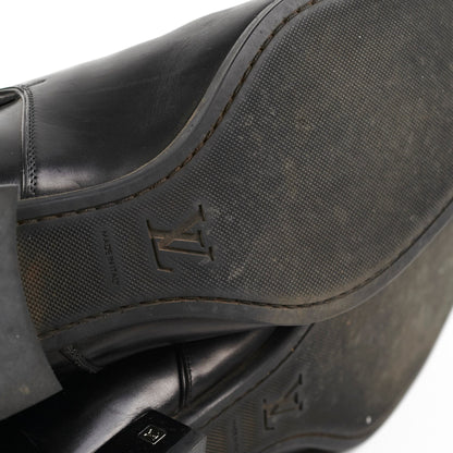 Louis Vuitton Mens Black Leather Boots Size 11 (Copy) - photo 6
