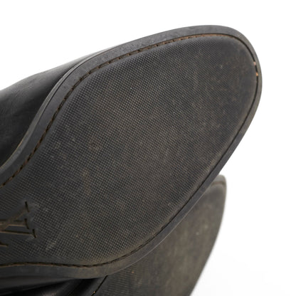 Louis Vuitton Mens Black Leather Boots Size 11 (Copy) - photo 5