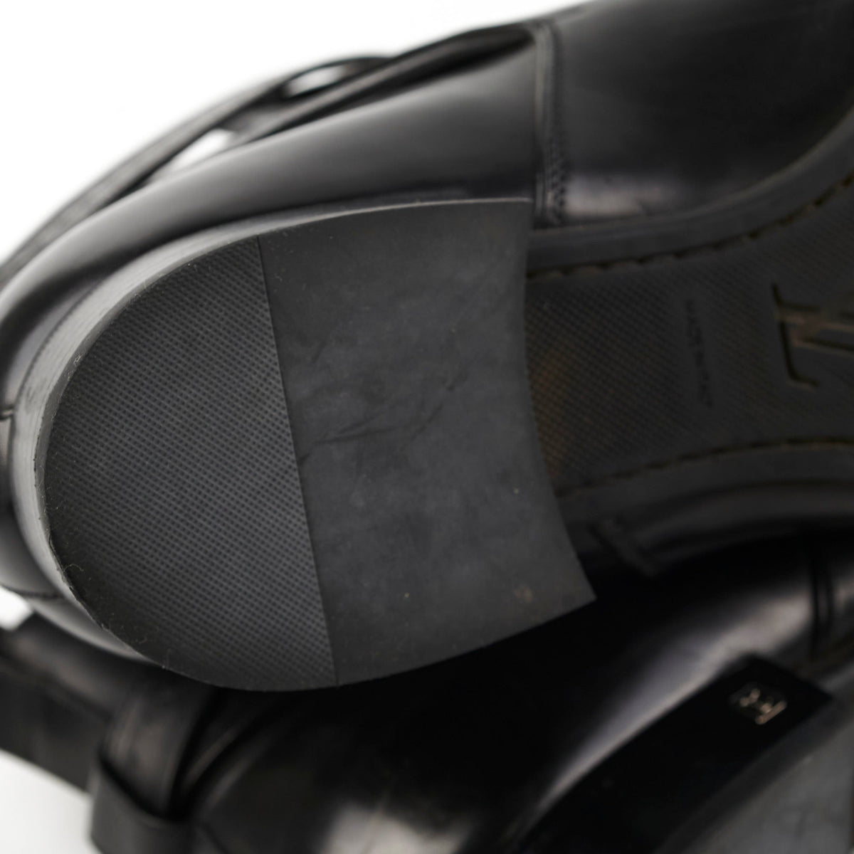 Louis Vuitton Mens Black Leather Boots Size 11 (Copy) - photo 4