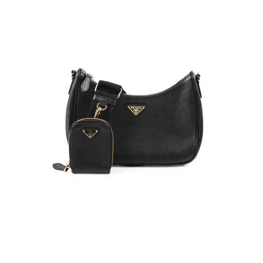 Prada Re-Edition 2005 Saffiano Leather Black Bag - photo 1