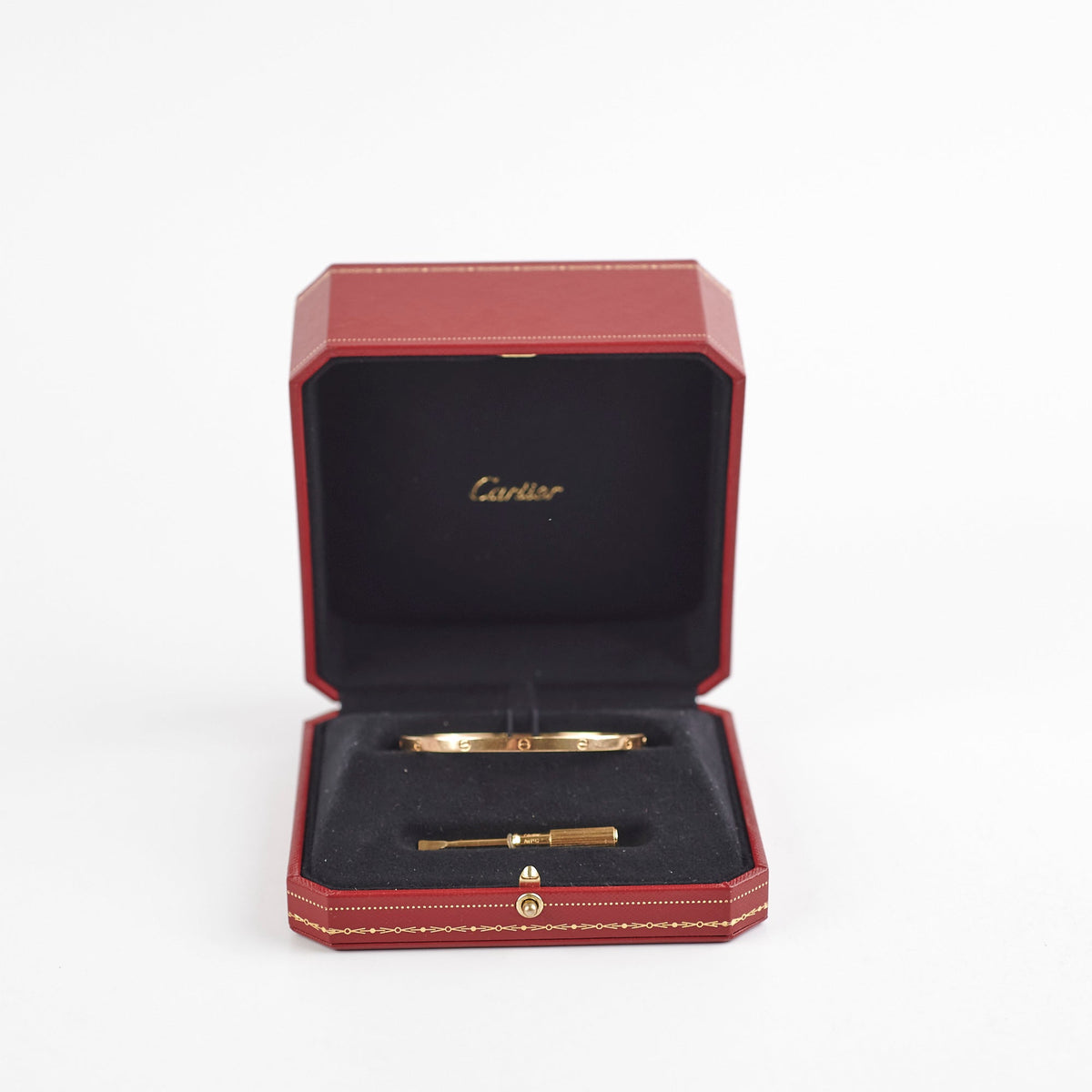 Cartier Yellow Gold Love Bangle Size18 - photo 2