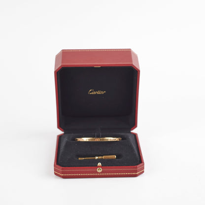 Cartier Yellow Gold Love Bangle Size18 - photo 2