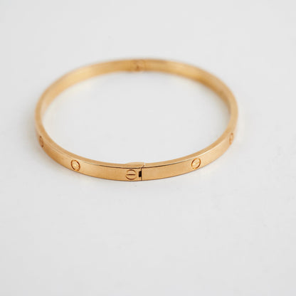 Cartier Yellow Gold Love Bangle Size18 - photo 3