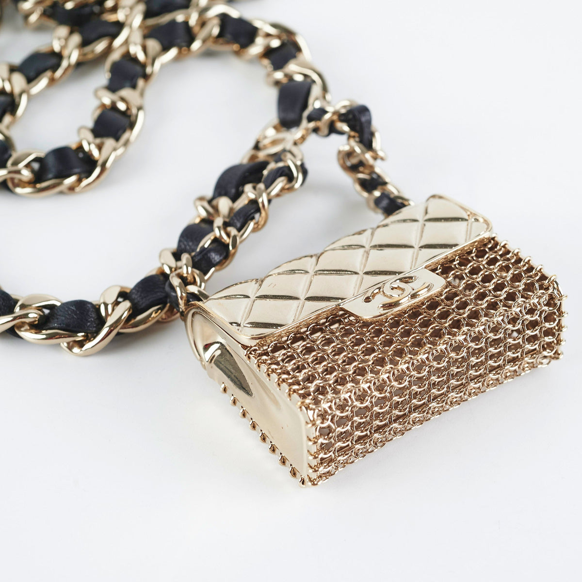 Chanel Micro Classic Flap Chain Belt - photo 5