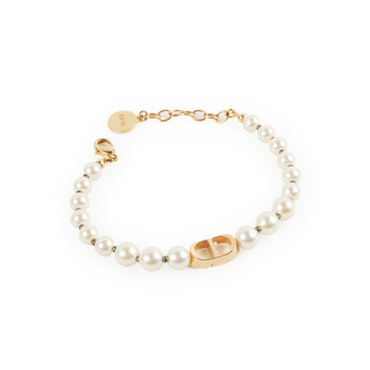 Christian Dior CD Pearl Bracelet Costume Jewellery - photo 1