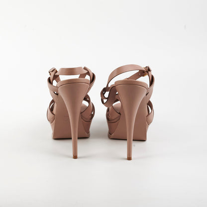 Saint Laurent Tribute Platform Heels Beige Size 40 - photo 3
