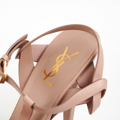 Saint Laurent Tribute Platform Heels Beige Size 40 - photo 8