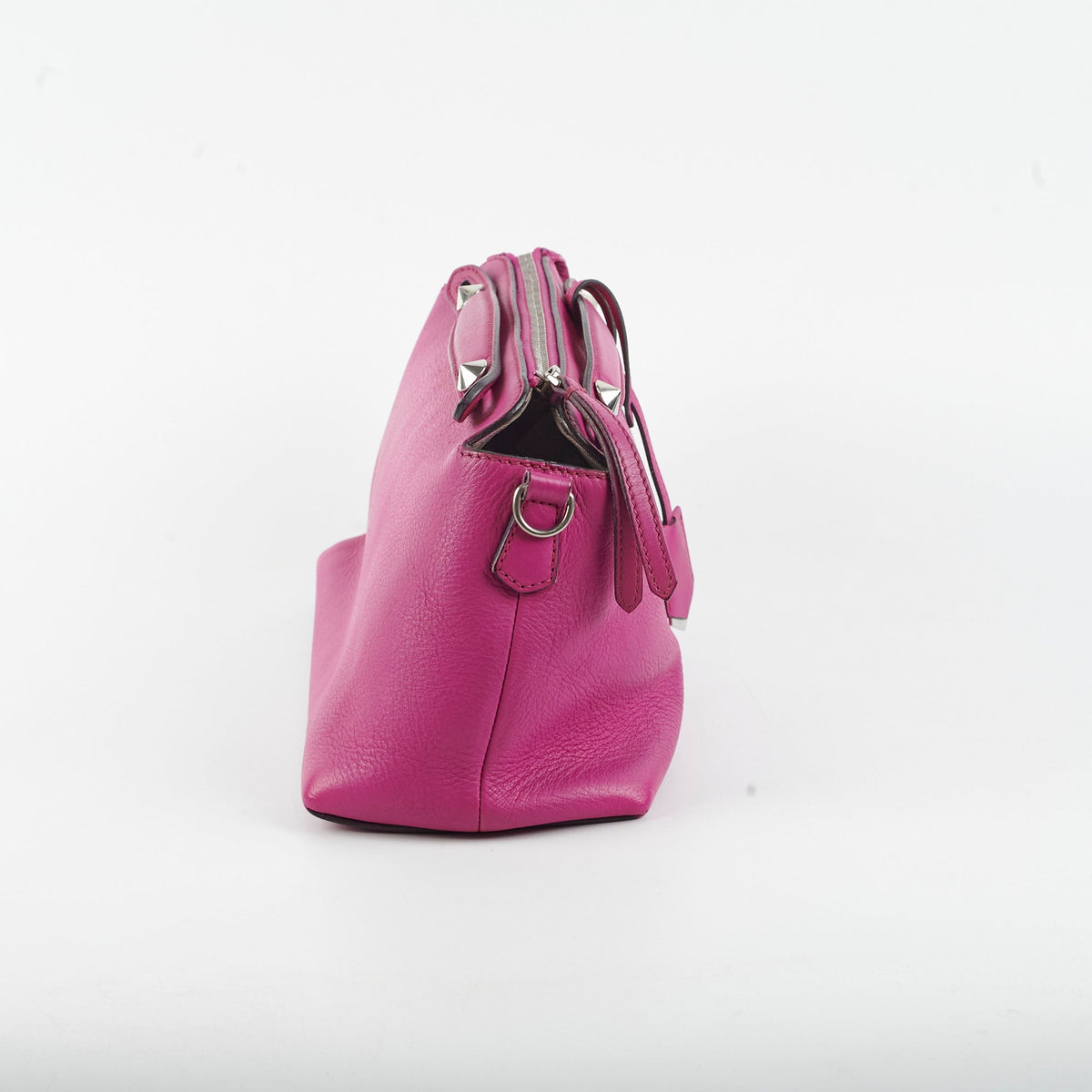 Fendi By The Way Fuchsia Medium Boston Bag - photo 3