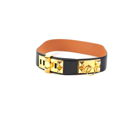 Hermes CDC Collier de Chien Black Size 80 Belt - photo 1