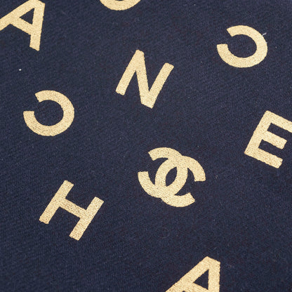 Chanel Navy Long Tassel Scarf - photo 8