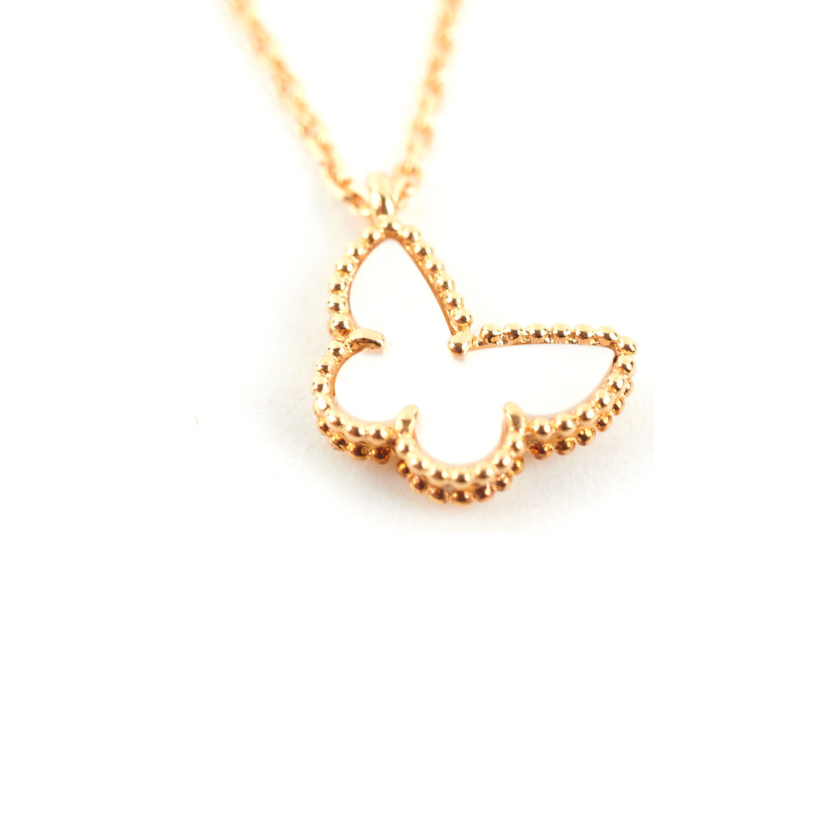 Van Cleef & Arpels Butterfly Mother of Pearl Necklace 2013 - photo 1