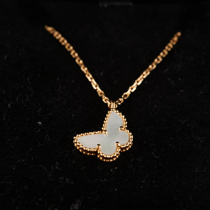 Van Cleef & Arpels Butterfly Mother of Pearl Necklace 2013 - photo 3