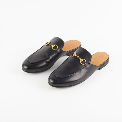 Gucci Princetown Leather Mules Size 37 - photo 3