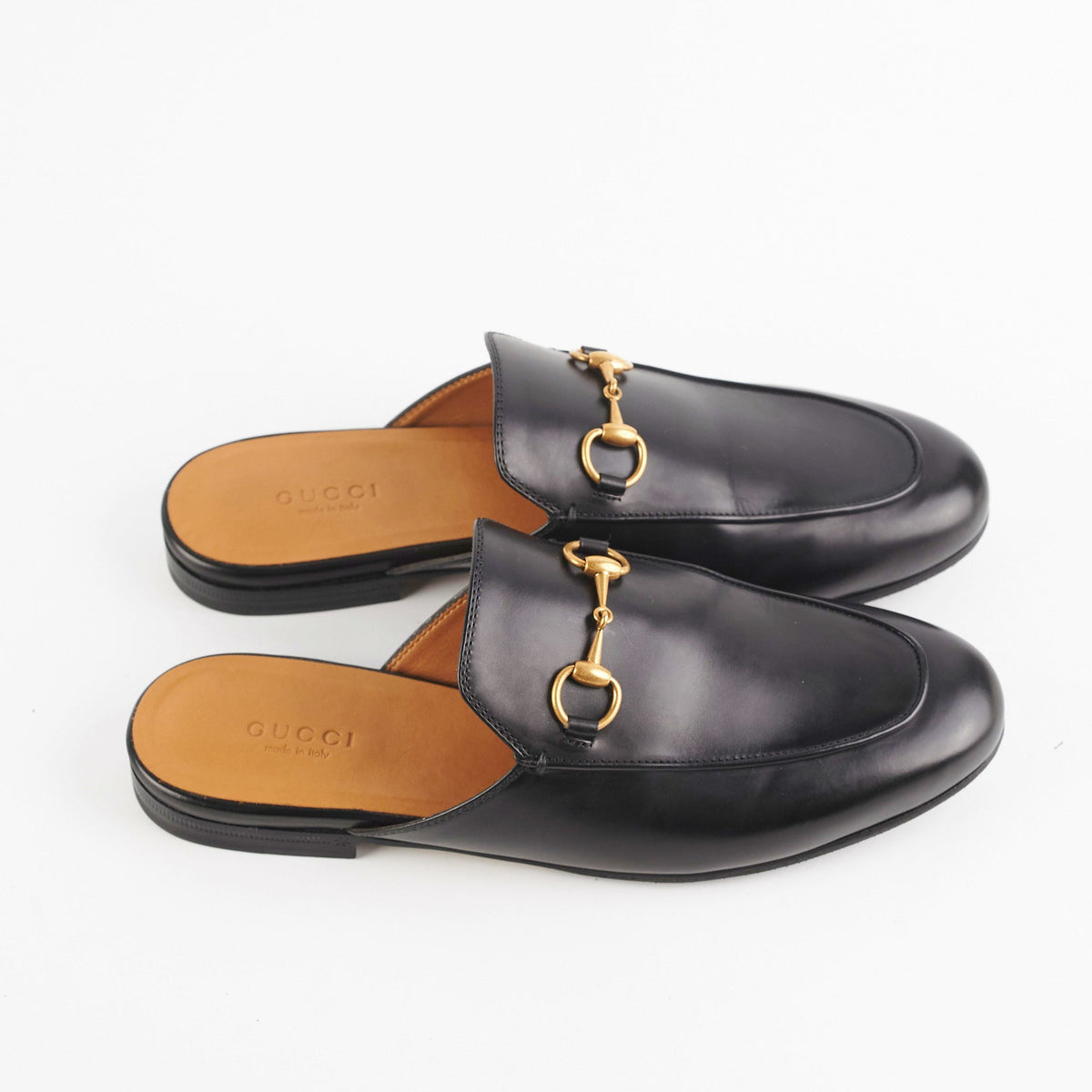 Gucci Princetown Leather Mules Size 37 - photo 4