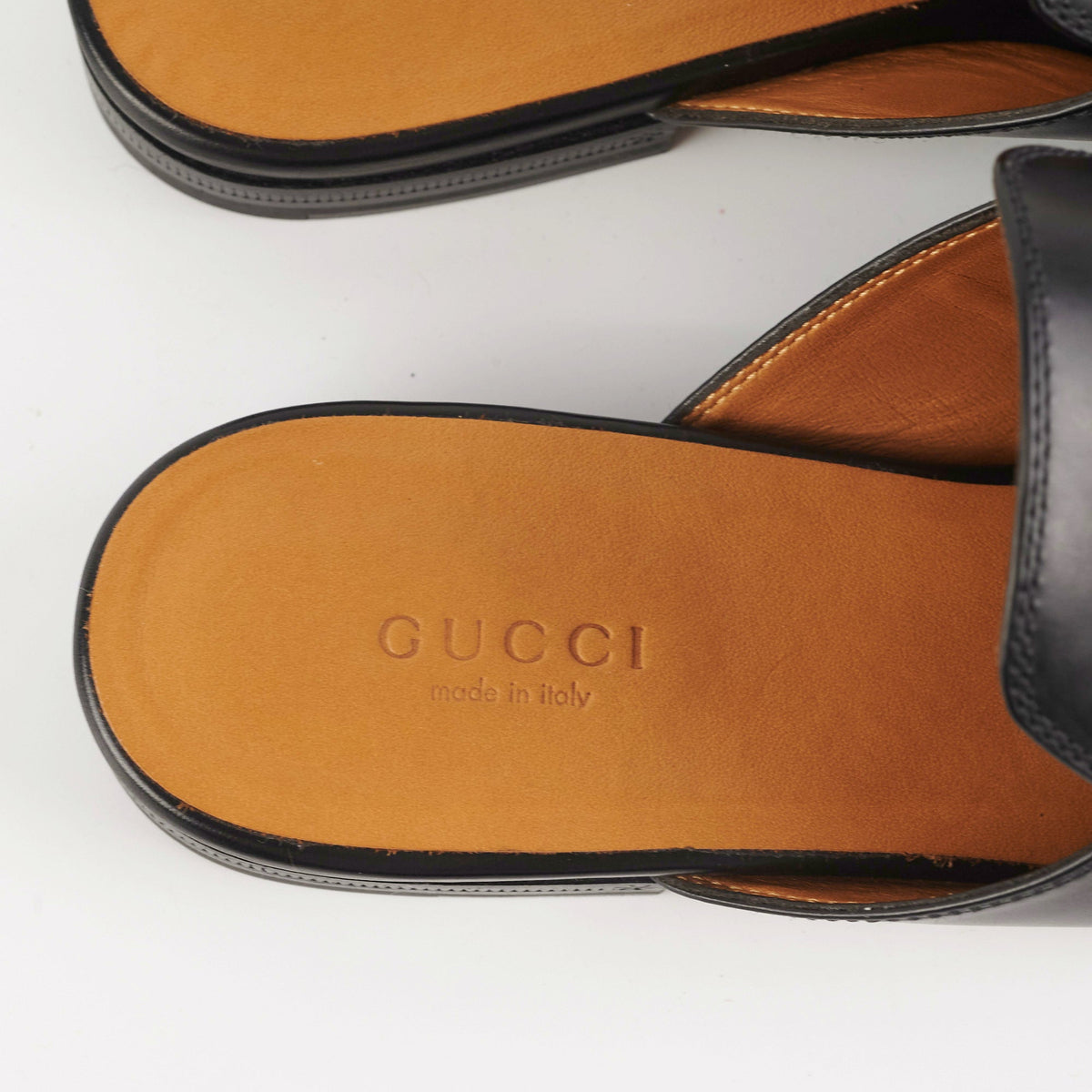 Gucci Princetown Leather Mules Size 37 - photo 7